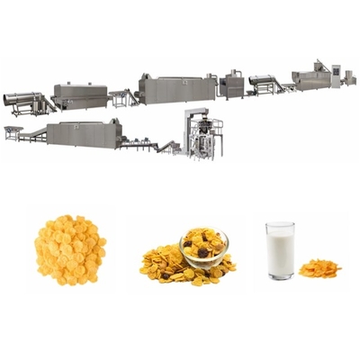 Breakfast Cereal Corn Flakes Making Machine 100kg/H
