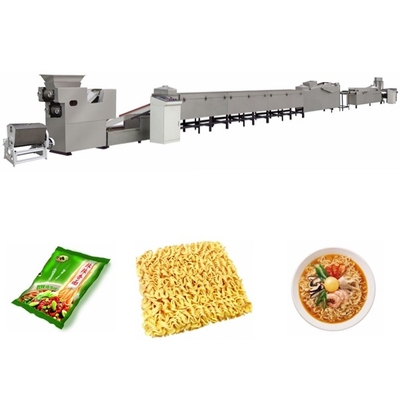 Automatic Fried Mini Instant Noodle Making Machine Square / Round Shape