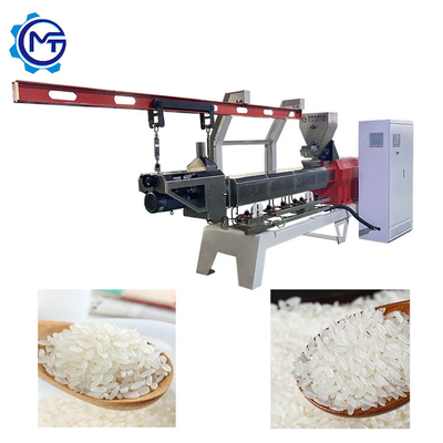 Nutritional Cereals Artificial Rice Production Line Easy Operation