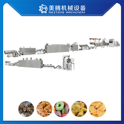 Industrial CE Small Corn Flakes Making Machine Stainless Steel 304 201