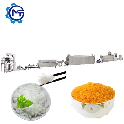 Extrusion Fortified Artificial Rice Making Machine Stainless Steel 304 Or 201