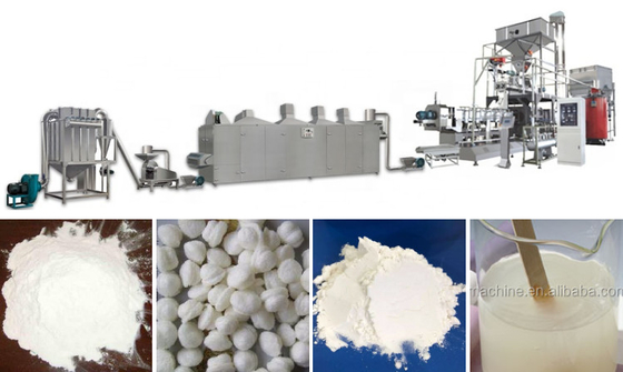 Pregelatinized Modified Starch Machine 150 - 200kg/H High Output