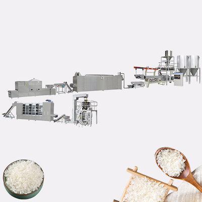 75kw Artificial Rice Snack Food Production Line 100kg/H Capacity