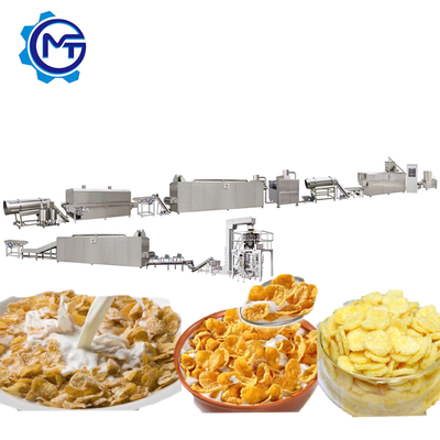MT65 MT70 Corn Flakes Making Breakfast Cereal Machine 1500kg
