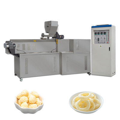 Delta ABB Snack Food Production Line Double Screw Extruder