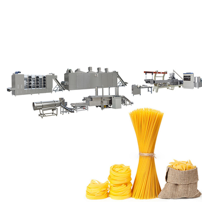 250kg/H Industrial Pasta Macaroni Production Line Making Machine 380V 50HZ 3PHASE