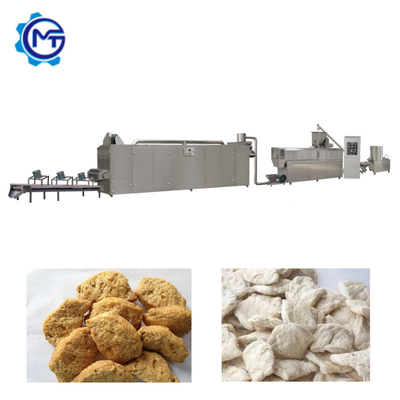 Vegetarian Meat Soy Protein Machine Twin Screw Extruder 1500kg