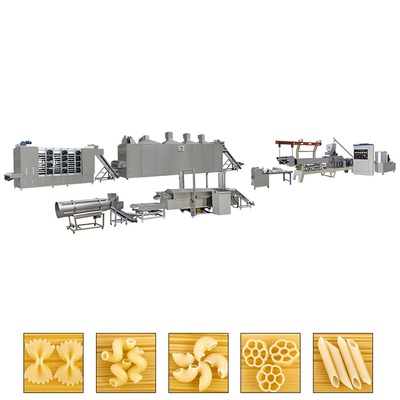 MT 100 120 130 Macaroni Production Line 1000kg/H Industrial Pasta Maker
