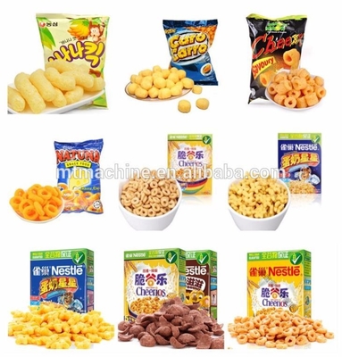 Puffed Corn Snack Food Production Line 100 - 150kg/H