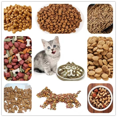 Extrusion Dry Pet Feed Production Line Food Grade Stainless Steel