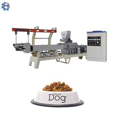 Twin Screw Extruder Pet Food Production Line Automatic