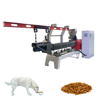 Dry Pet Food Processing Line For The Production Of Dog Food Extruder