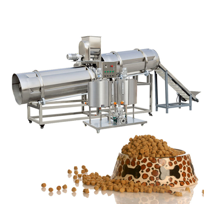 Dry Pet Food Processing Line For The Production Of Dog Food Extruder