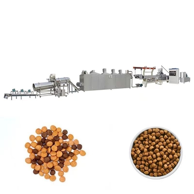 120kg/H Capacity Dog Food Production Line High Efficiency