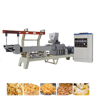Silk Road Breakfast Cereal Production Line Maize Flake Machinery 230kg/H