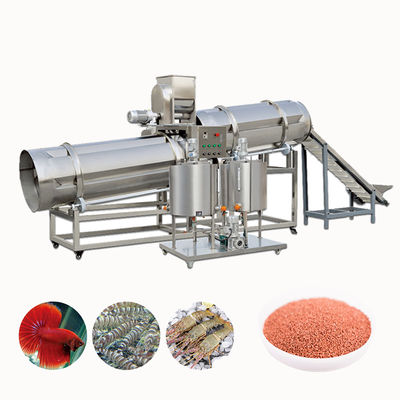SS201 Floating Fish Food Feed Extruder Machinery Silk Road65 Silk Road70