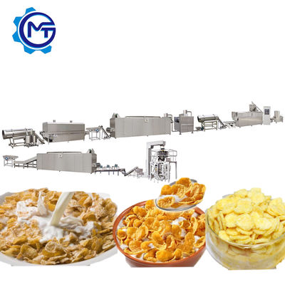Silk Road65 Silk Road70 Corn Flakes Making Breakfast Cereal Machine 1500kg