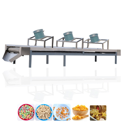 304 SS Corn Flakes Processing Breakfast Cereal Production Line MT65 MT85