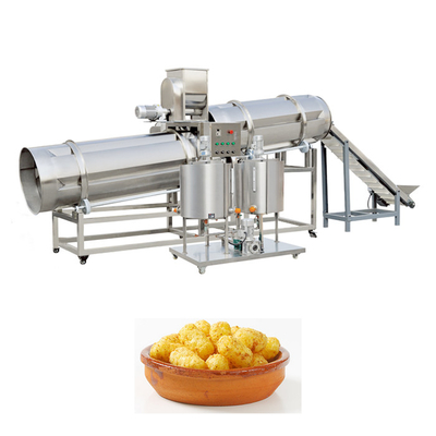 MT-70C Corn Puff Production Line Inflated Food Double Screw Extruder