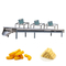 MT 65 70 70C Snacks Production Line 92kw Wheat Puffing Machine