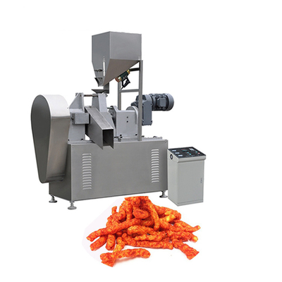 Automatic Kurkure Nik Naks Cheetos Snack Food Processing Line Extrusion