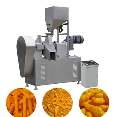 Automatic Kurkure Nik Naks Cheetos Snack Food Processing Line Extrusion