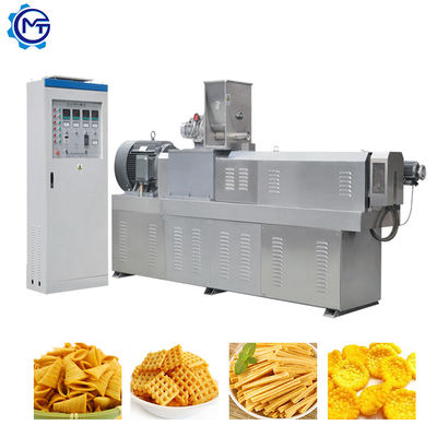 2D 3D Snack Food Extruder Corn Chips Production Line Silk Road 65 70 70C 85