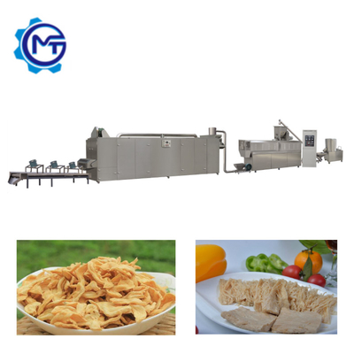 Vegetarian Meat Soy Protein Machine Twin Screw Extruder 1500kg