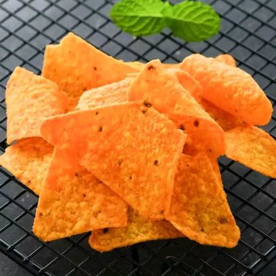 150kg/H Corn Tortilla Chips Processing Line Silk Road65 Silk Road70 70C