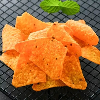 Automatic Doritos Linear Tortilla Chips Making Machine Big Capacity